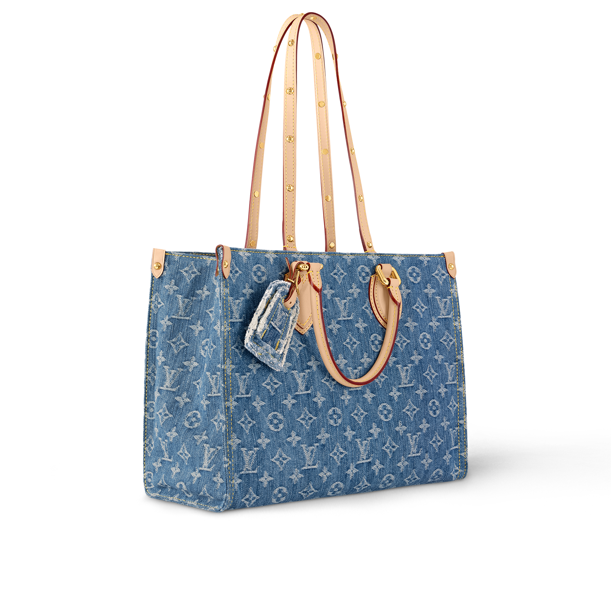 OnTheGo MM Monogram Denim Bags and Small Leather Goods Women s Bags LOUIS VUITTON